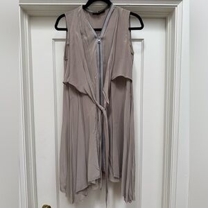 All Saints Light Grey Dress